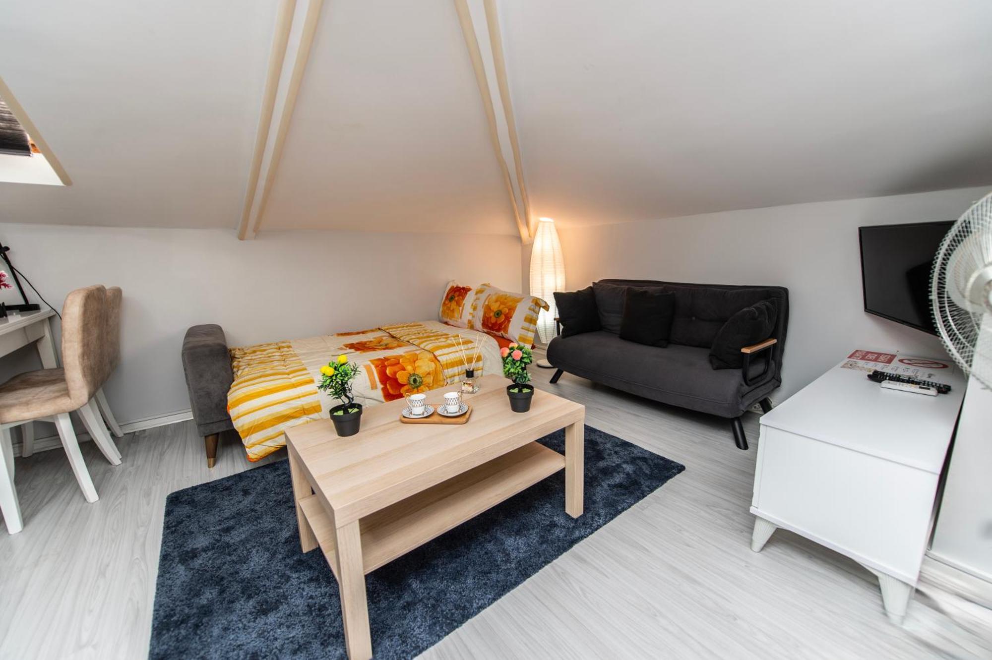 Dach Wochnung Mit Terrasse Istanboel