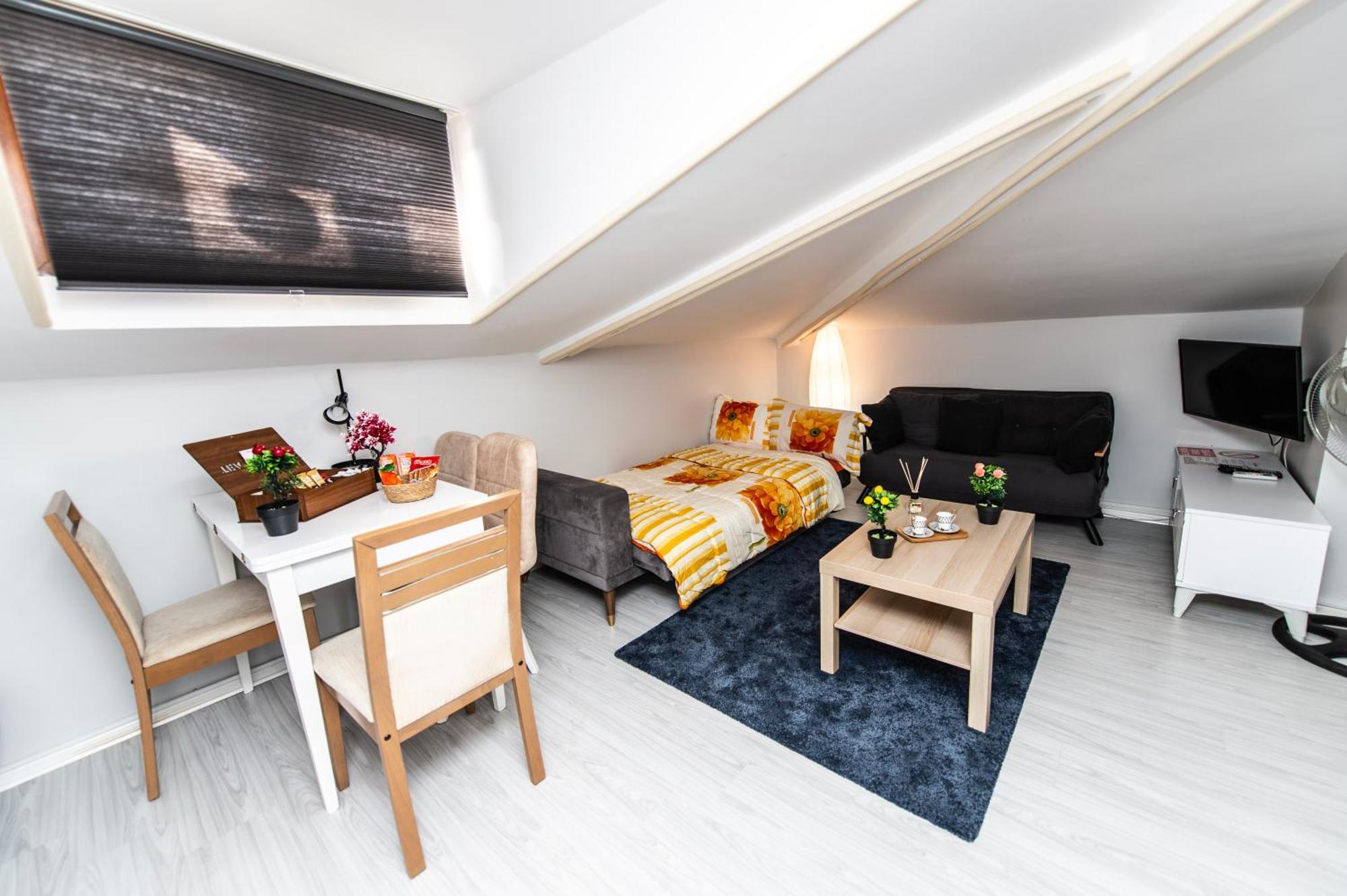 Accommodatie bij particulieren Dach Wochnung Mit Terrasse Istanboel