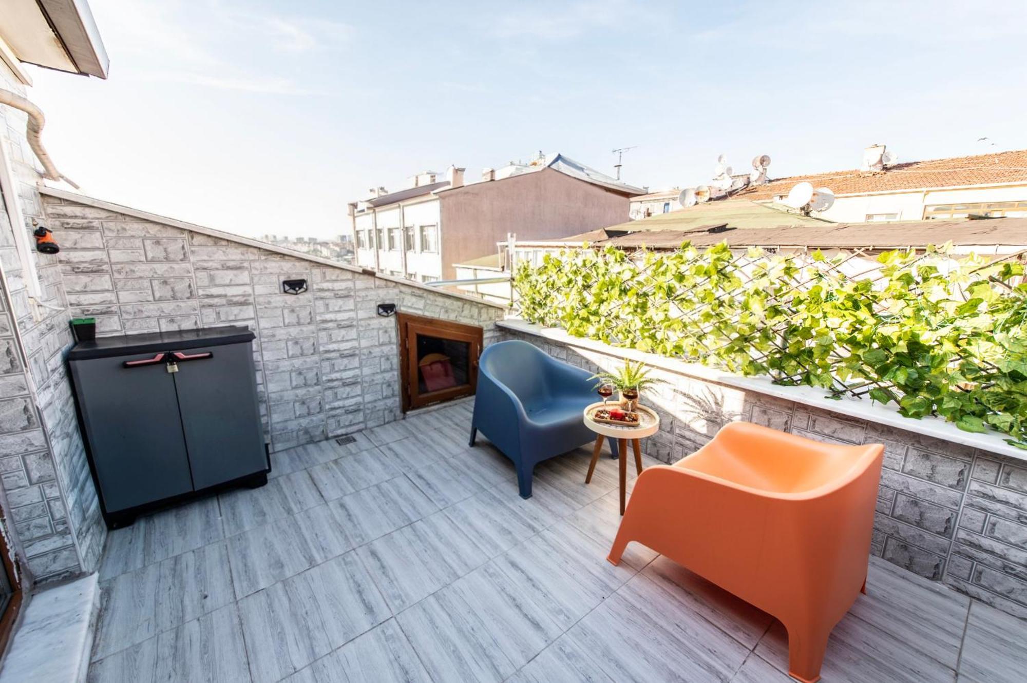 Alloggio in famiglia Dach Wochnung Mit Terrasse Provincia di Istanbul
